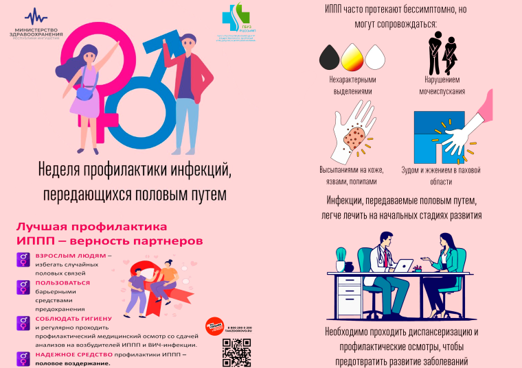 Неделя с 14 по 20 июля Министерство здравоохранения Российской Федерации объявлена «Неделей профилактики инфекций, передающихся половым путем»..